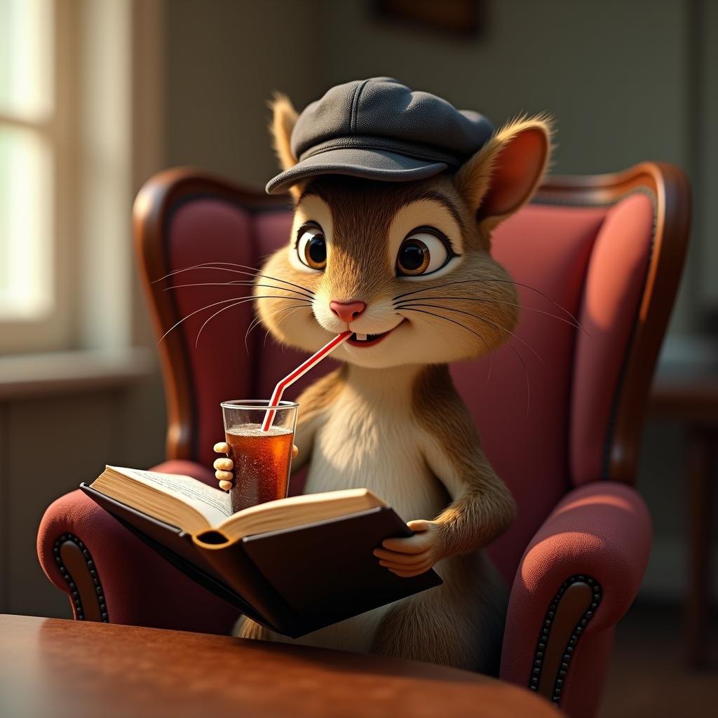 Squirrel - Reading