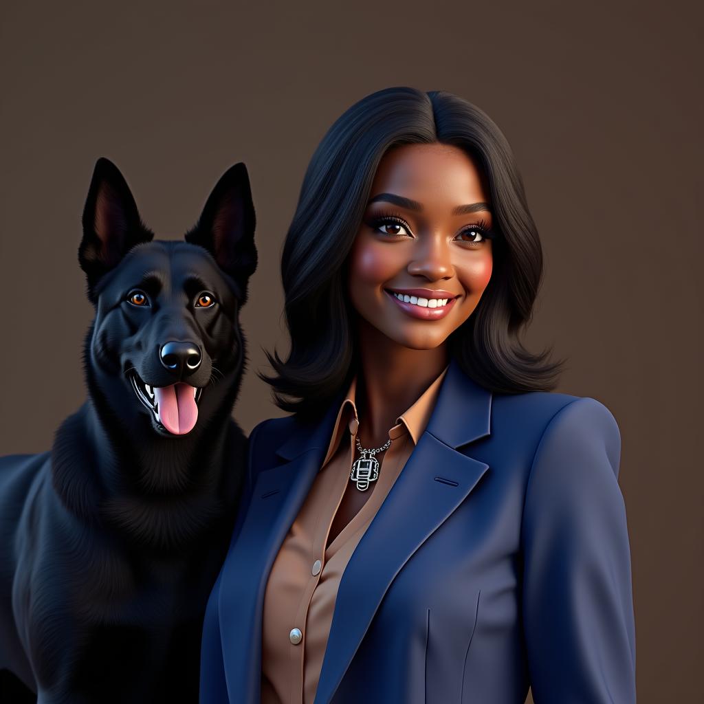 Woman with Dog03 Woman with Dog03